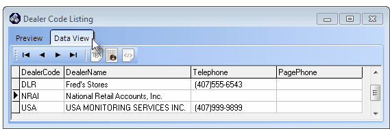 HelpFilesDealerCodeListingDataView
