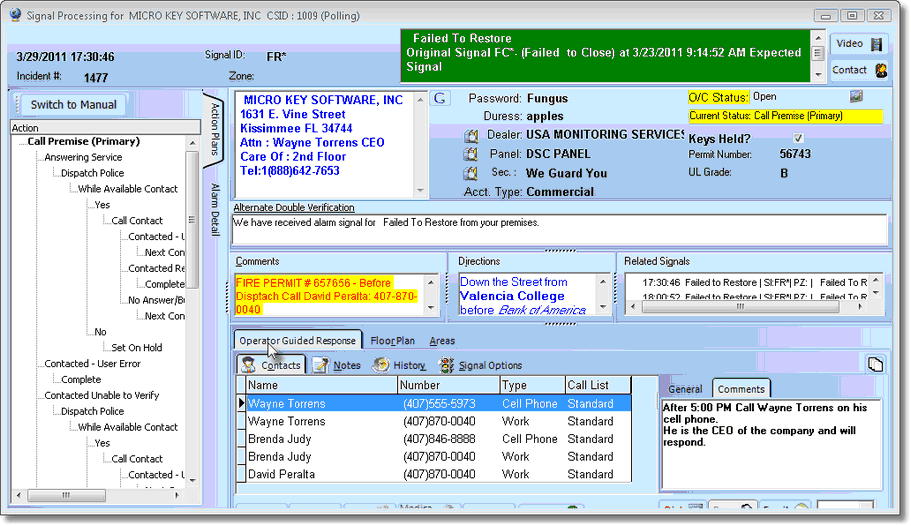 HelpFilesProcessingGuidedOperatorResponseWithActionTabDisplayed