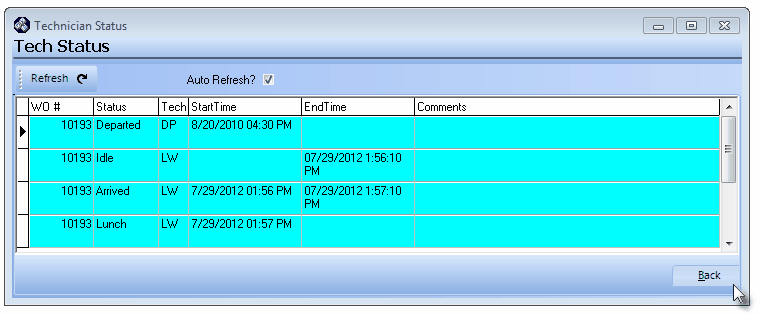 HelpFilesTechStatusDisplayWorkOrderDetail